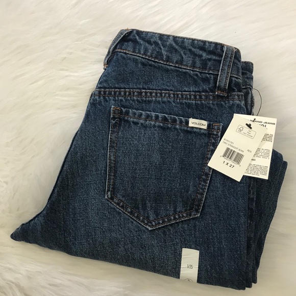 Volcom Denim - 🔵NEW wTag-VOLCOM 1991 Straight Ankle Jeans 1x27